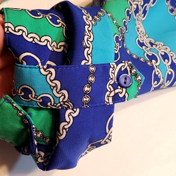 NOTATIONS Shirt long sleeve Size L with bootons at the front Very good condition - Picture 17 of 17